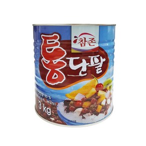 참존 통단팥 골드 3kg 빙수팥 통조림팥, 1개