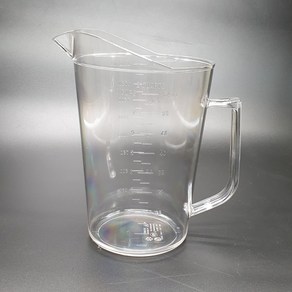 쉐프앤쿡 PC계량컵 국산 비커, 투명, 4000ml