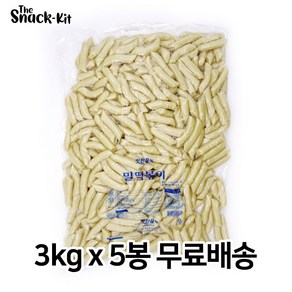 맛찬들 백미 밀떡볶이 중 3kg (무료배송) 밀떡 떡볶이떡