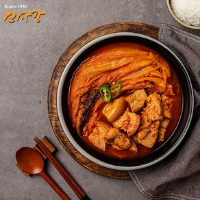 서민갑부 방영 김치찌개 수원맛집 신사강 인기세트5팩_김치찌개x2+김치찜x2+흑돼지고기 가정식 간편 저녁메뉴 혼밥 캠핑음식, 1세트