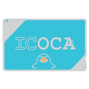 일본교통카드 이코카카드 ICOCA 2000엔짜리(충전금1500엔+보증금500엔) 2장셋트 일본여행 일본관광 일본전국사용 애플페이