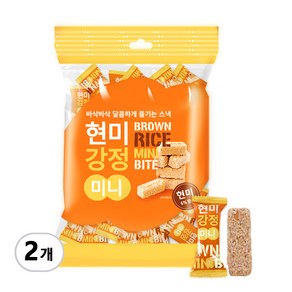 현미 강정 미니, 2개, 350g