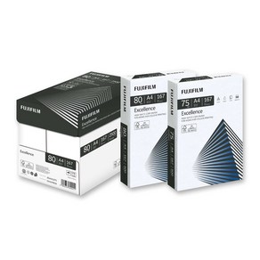 후지필름 A4용지 엑셀런스(Excellence) 75g 80g 2500매 복사용지