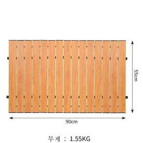 BAVAY 캠핑웨건 폴딩캠핑카트 금속테이블보드, 90*55