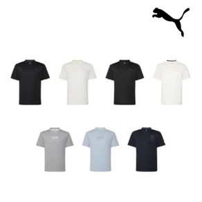 [브랜드/빠른출고] 푸마 PUMA 메쉬 반팔티셔츠 에어드라이 얇은 여름 티셔츠 추천 7 Colo 남녀공용 기능성 반팔 티셔츠