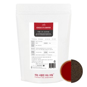 아쌈 CTC BOPSM / Assam CTC / 벌크 대용량 카페용 / 홍차 / 밀크티 베이스 / 아만프리미엄티, 100g, 1개입, 1개, 100g