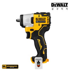 공구지기 디월트 12V MAX 브러쉬리스 컴팩트 임팩트 렌치 (3/8인치) DCF902N(베어툴), 1개