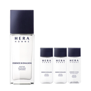 헤라 옴므 에센스 인 에멀젼 110ml + 20ml x 2 + 스킨 20ml  남성 안티에이징 에너지부스팅 모공케어  Hea Homme Essence In Emulsion, 1개, 150ml