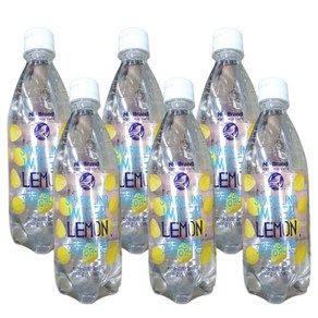 노브랜드 스파클링워터 레몬, 500ml, 6개