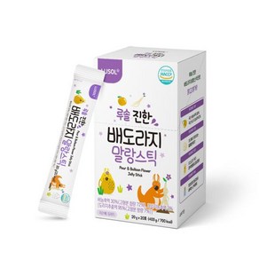 루솔 [루솔] 진한 배도라지 말랑스틱 1박스 (20포), 400g, 1개