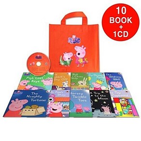 페파피그 Peppa Pig : Oange Bag (Papeback 10권 + CD 1장), 페파피그 Peppa Pig : Oange Bag .., LADYBIRD(저), Ladybid