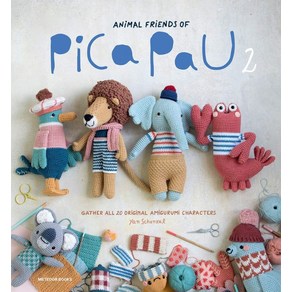 Animal Fiends of Pica Pau 2:Gathe All 20 Oiginal Amiguumi Chaactes, Meteoo Books