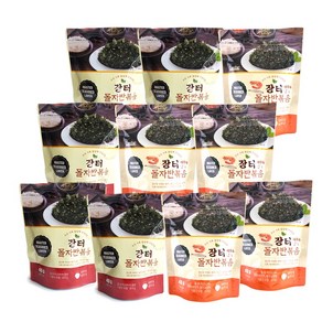 장터 돌자반+새우멸치돌자반 김가루 한박스, 40g, 20개