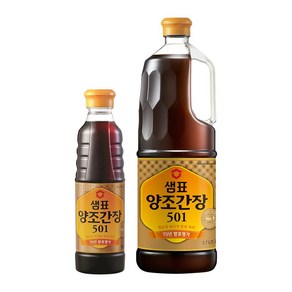 샘표 양조간장 501 1.7L + 500ML 세트상품, 1개