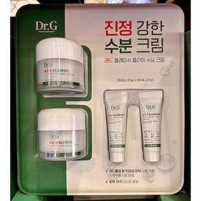 닥터지 레드 블레미쉬 클리어 수딩크림 50ml(2ea)+10ml(2ea) 시카 수분 진정, 120ml, 1세트