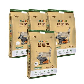 도그랑 클래식 브론즈 전연령 5kg 중소형견 사료, 닭, 4개