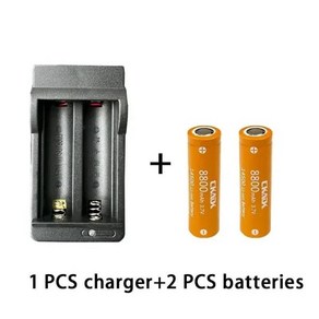 14500 충전식 리튬 이온 배터리 손전등 배터리 LED 장난감 및 충전기 3.7V 8800mAh 신제품, 02 분홍색, 5) 분홍색