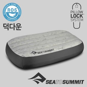 [텐잘남] SEATOSUMMIT 씨투써밋 에어로 필로우 다운 그레이 베개