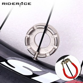 RIDERACE 니플 조절 공구 스포크 렌치 림조절기 모음, 단일, RR7217, 1개