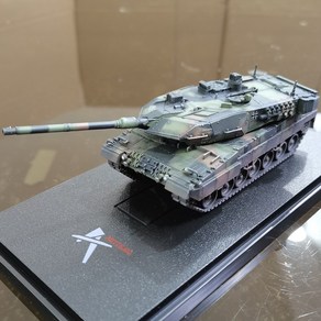 다이캐스트 ARTISAN 1/72 Geman Leopad 2A7 주력전차 NATO 3색위장정장식 완성품, 1개