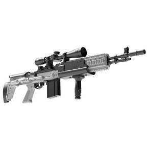 리틀 아모리 LA051 Mk14 Mod0 EBR 타입 플라스틱 모델, 1개