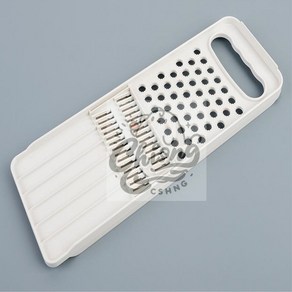 칠성마켓 채칼 강판 스테인레스채칼 채칼용기세트, 가는채 2mm, 1개
