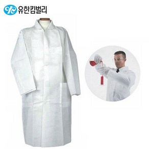 킴테크 실험실용 가운(화이트), 1개