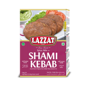 Shami Kebab Masala Lazzat Pakistan 샤미 케밥 마살라 라자트 파키스탄, 100g, 1개