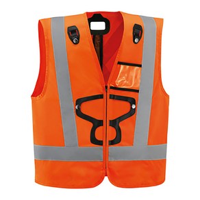 PETZL(페츨) 화메디 안나푸르나 페츨 HI-VIZ 조끼 뉴튼 하네스용 AP-C07300 형광형 반사 스트립 산업안전장비, 형광 오렌지, 1개