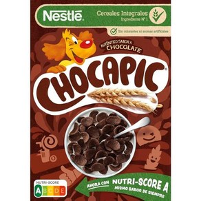 Chocapic Ceeals Beakfast 375g 초콜릿으로 구운 초콜릿 밀과 옥수수 시리얼 (Valentinas Maket), 1개