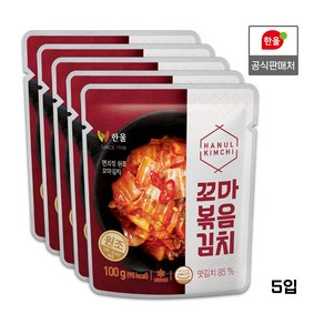 한울 꼬마 볶음김치 100g, 5개