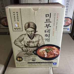 원할머니 미트 부대찌개 500g x 3입, 일반포장 동절기만, 3개