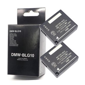 DMW-BLG10 카메라 배터리 파나소닉 호환 LUMIX DMW-BLG10E DMW-BLE9E DMC-GF3 DMC-GF5 DMC-GF6 DMC-GX7 DM, 1) 1 Pcs DMW-BLG10