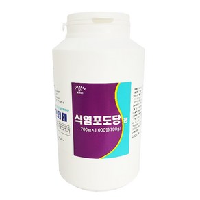 휘트니스 식염포도당 (1000정) 여름철잦은야외활동 및 각종스포츠운동시섭취 정제염, 2개, 1000정