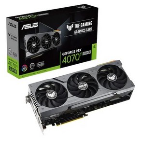 ASUS TUF Gaming 지포스 RTX 4070 Ti SUPER D6X 16GB