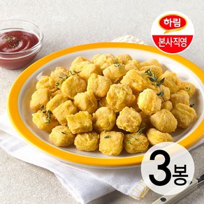 (G) 굿초이스 팝콘치킨 1000g 3봉, 1kg, 3개