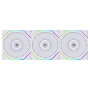 [LIAN-LI] 리안리 UNI FAN TL 120 (컨트롤러/3팩 WHITE), 3개