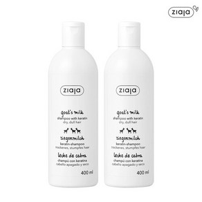 [1+1] 지아자 산양유 샴푸 400ml, 2개