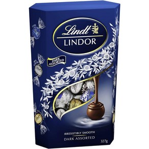 린트 린도르 다크 초콜릿 모음 박스 Lindt Lindo Dak Chocolate Assoted Box, 1개, 327g