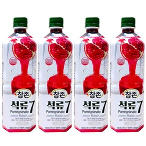 참존 석류원액 음료베이스, 4개, 835ml