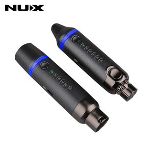 기타송수신기 NUX B4 플러스 충전식 무선 마이크 시스템 내장 오디오 송신기 수신기 2.4GHz 6 채널, 협력사, 한개옵션0, 1개