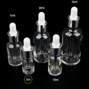 스포이드캡 공병 투명 유리 향수 오일 리필 공병 5m 10ml 15ml 30ml 50ml 택1 유리스포이드병 미니스포이드공병 스포이드공 과학시간