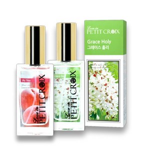 쁘띠크로와 여성 남성향수 아카시아향1개+복숭아향1개, 1개, 30ml