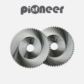 하이스 원형 톱 날 파이프 튜브 관 절단 컷팅 커터 날 오비탈 머신 절단기 날 PIONEER 80mm, 68x1.6x16 -64t, HSS DIN, 1개