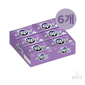 호주 이클립스 포도맛 40G 6개입, 6개