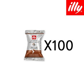 일리 100 캡슐 커피 플로우팩 브라질, 6.7g, 100개입, 1개