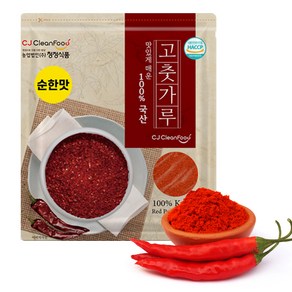 청정식품 HACCP 해썹 국산 햇 고춧가루 안매운 순한맛 어린이용 고운 고추가루, 1개, 500g