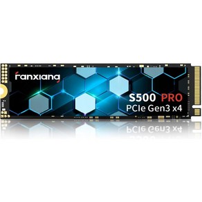 fanxiang S500Po PCIe 3.0 NVME SSD M.2 2280 up to 3500 MB/s 내장형 SSD, 512GB