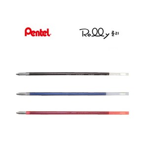 Pentel 펜텔 롤리 다색 멀티펜 리필심 (BKSS7) 2개입, 리필-적색(2개입)