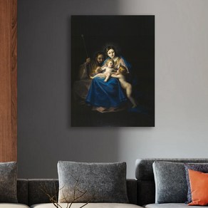 [캔버스액자] 고야 - 성가정과 아기 세례자 요한 The Holy Family with the Infant St. John the Baptist